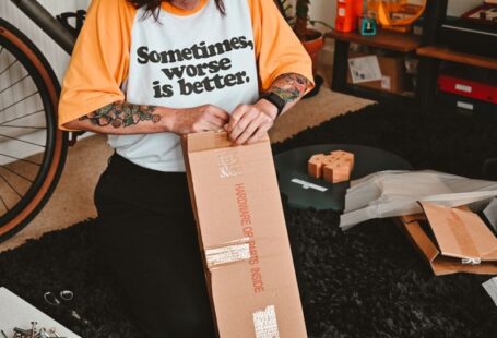 DIY Solar - a person with a box on the lap