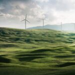 Substitute Energy - wind turbine surrounded by grass