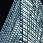 Transparent Solar - high-rise curtain-wall building