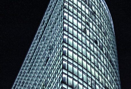 Transparent Solar - high-rise curtain-wall building