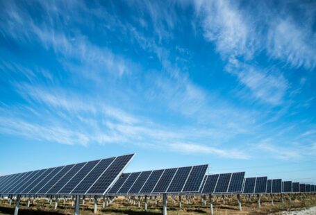 Desalination Solar - solar panel under blue sky