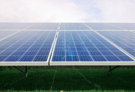 SME Solar - white and blue solar panel system