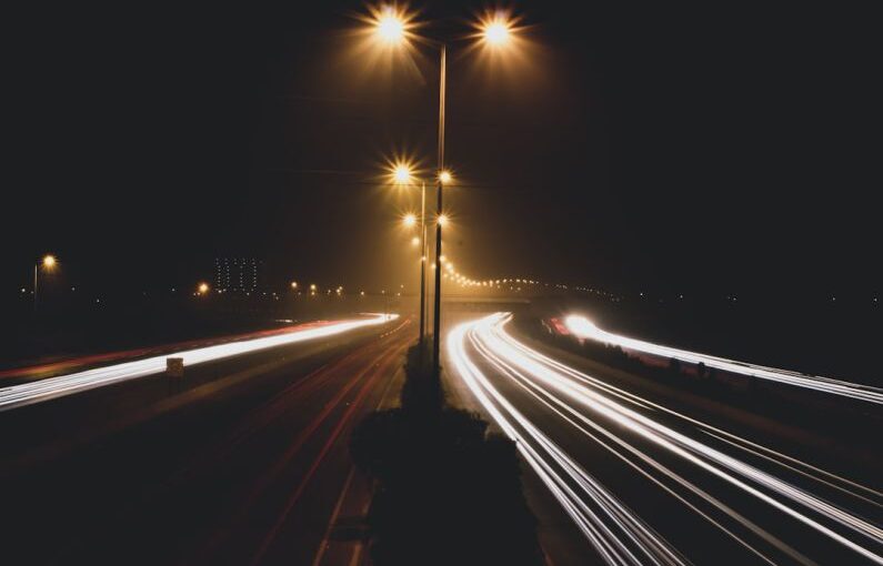 Street Lights - time lapse photo of cars passing by during nighttime