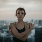 Rooftop Trend - woman wearing black spaghetti strap sleeveless top