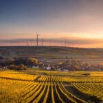 Village Solar - structural shot of wind mills during daytime